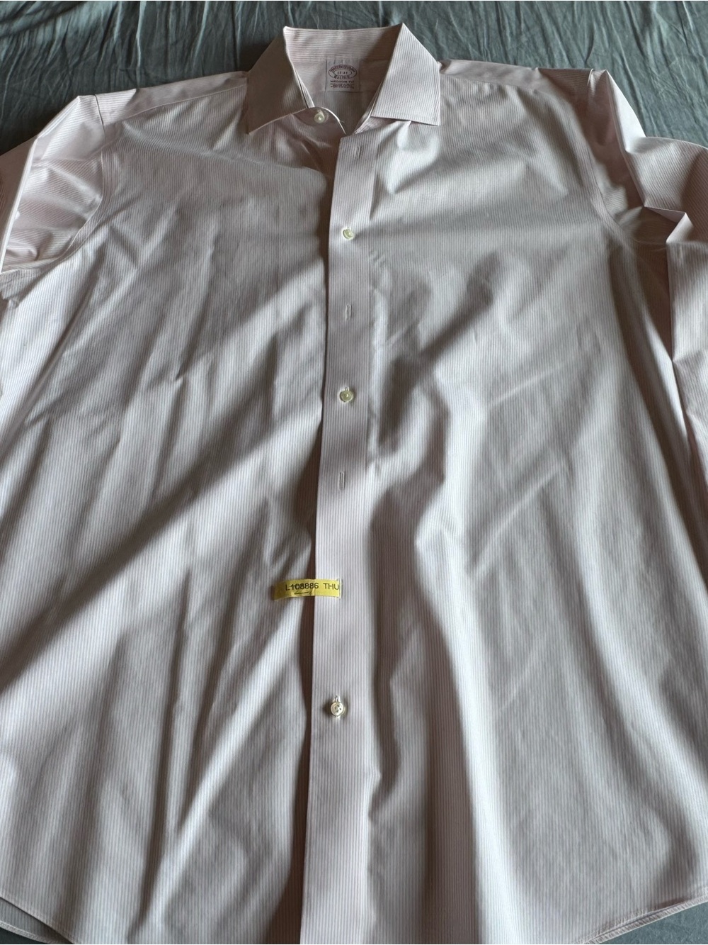 Brooks Brothers Striped Dress Shirt Men's 17 x 36/37